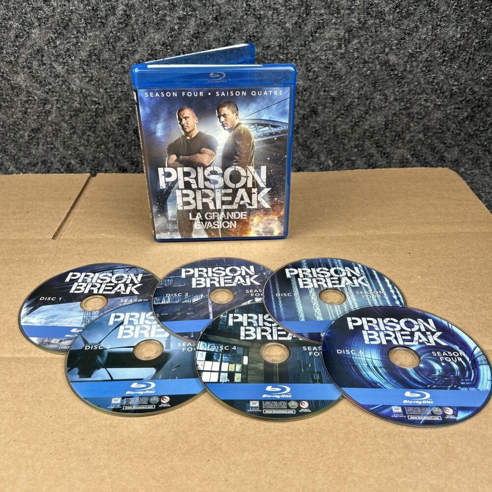 Blu-Ray Tv Series Prison Break The Complete Season 4 Bilingual Edition